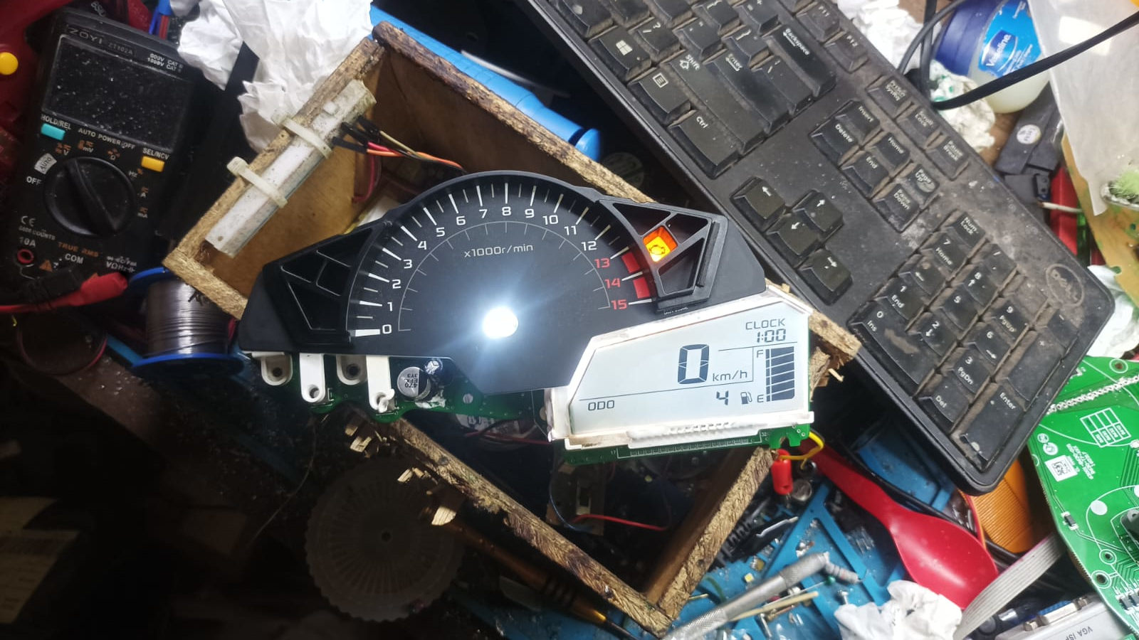 Service Speedometer ninja z250 FI